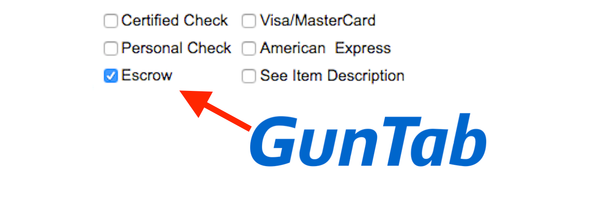 "GunBroker Escrow" means GunTab